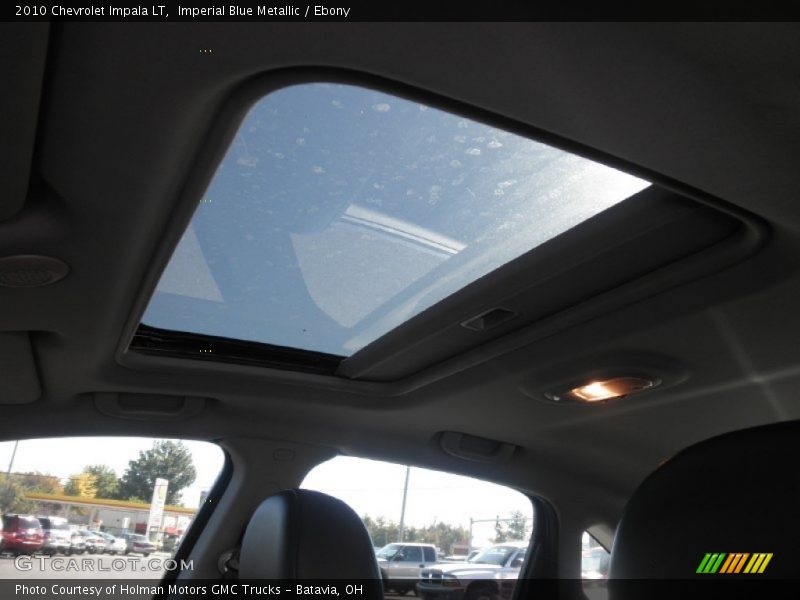 Imperial Blue Metallic / Ebony 2010 Chevrolet Impala LT