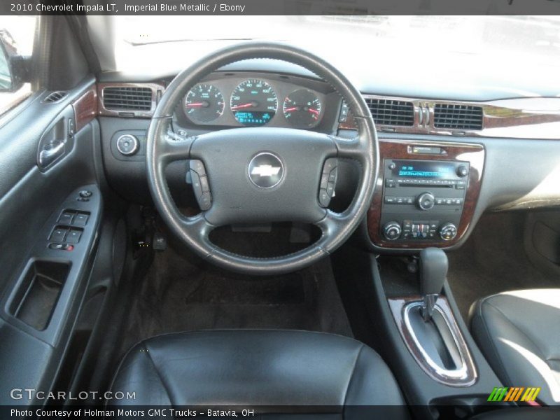 Imperial Blue Metallic / Ebony 2010 Chevrolet Impala LT