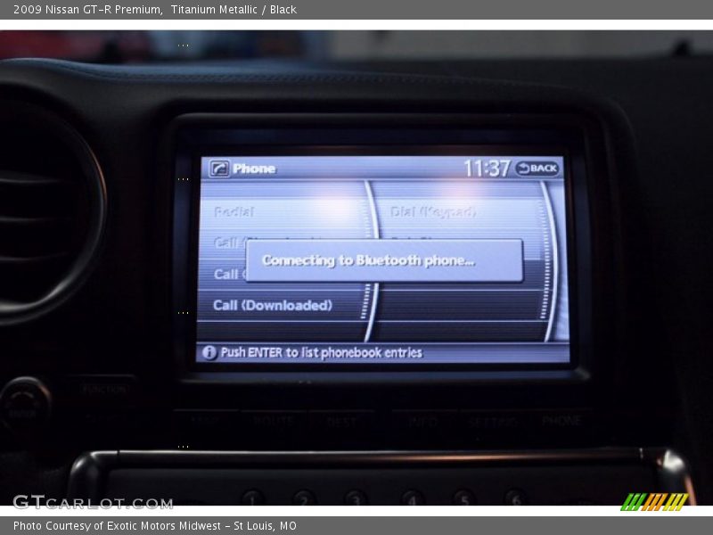 Titanium Metallic / Black 2009 Nissan GT-R Premium