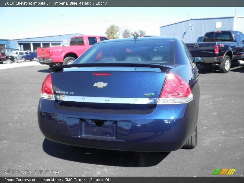 Imperial Blue Metallic / Ebony 2010 Chevrolet Impala LT