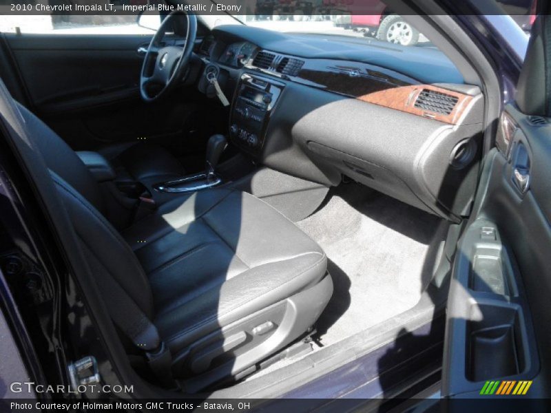 Imperial Blue Metallic / Ebony 2010 Chevrolet Impala LT