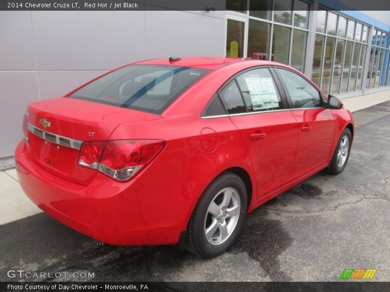 Red Hot / Jet Black 2014 Chevrolet Cruze LT