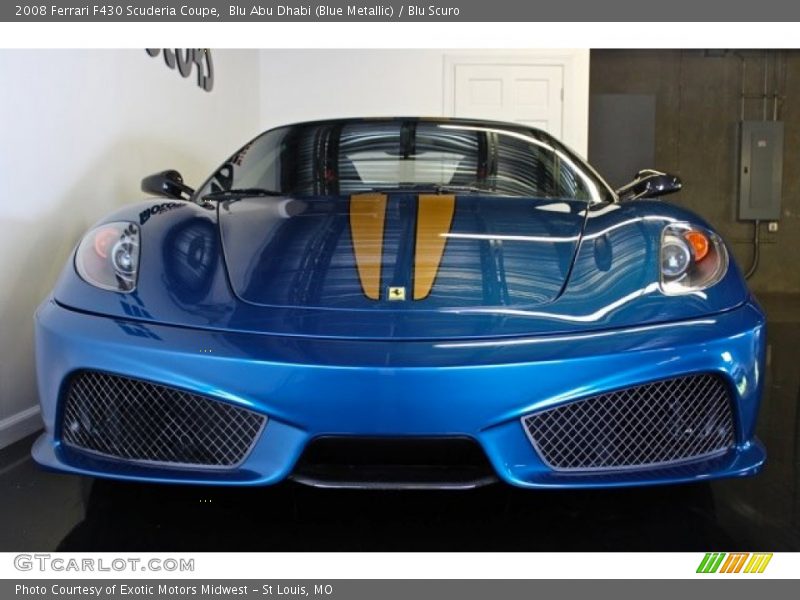  2008 F430 Scuderia Coupe Blu Abu Dhabi (Blue Metallic)