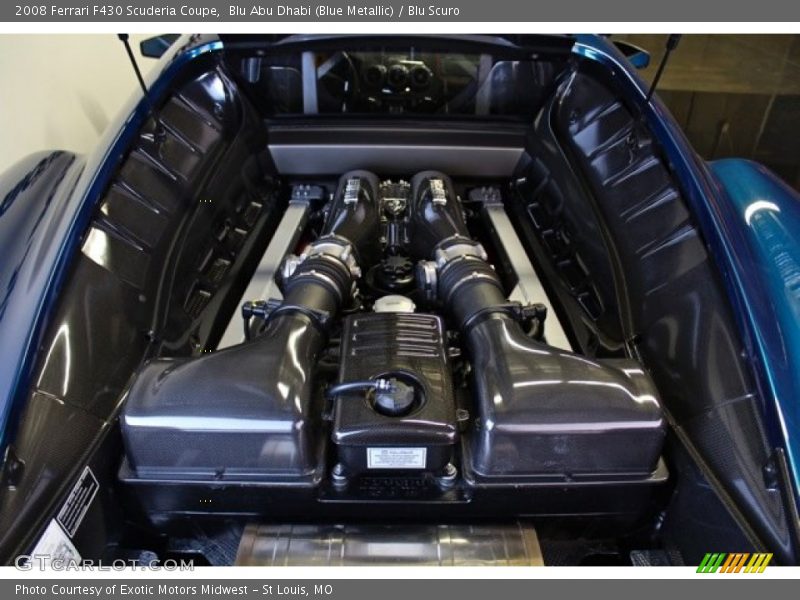  2008 F430 Scuderia Coupe Engine - 4.3 Liter DOHC 32-Valve VVT V8