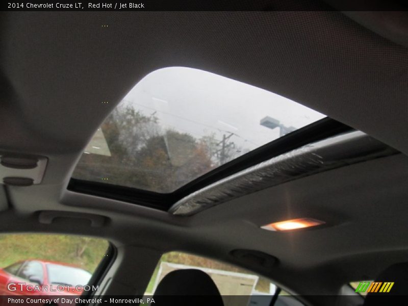 Red Hot / Jet Black 2014 Chevrolet Cruze LT