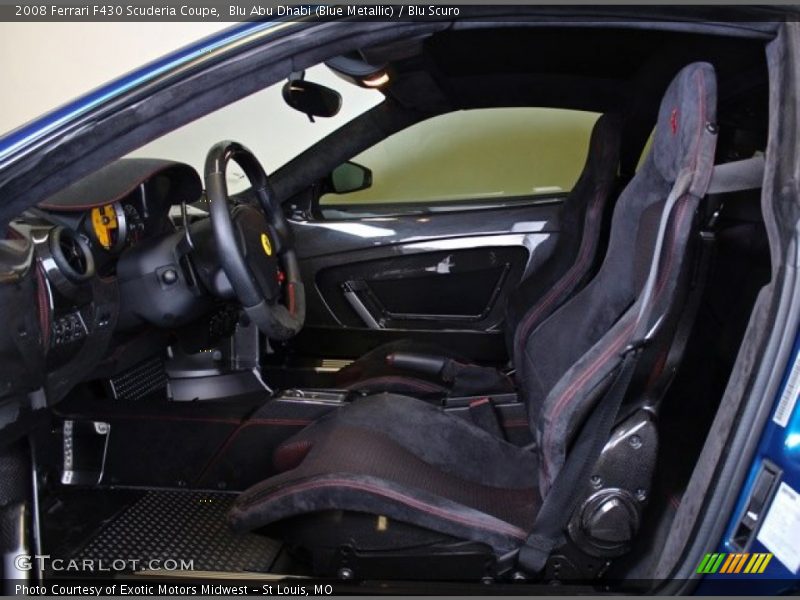  2008 F430 Scuderia Coupe Blu Scuro Interior