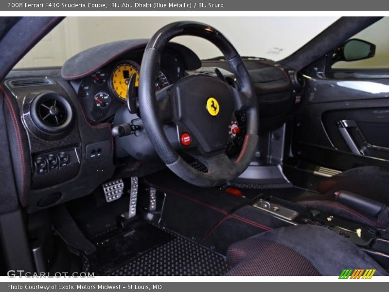 Dashboard of 2008 F430 Scuderia Coupe