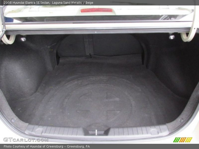 Laguna Sand Metallic / Beige 2008 Hyundai Elantra SE Sedan