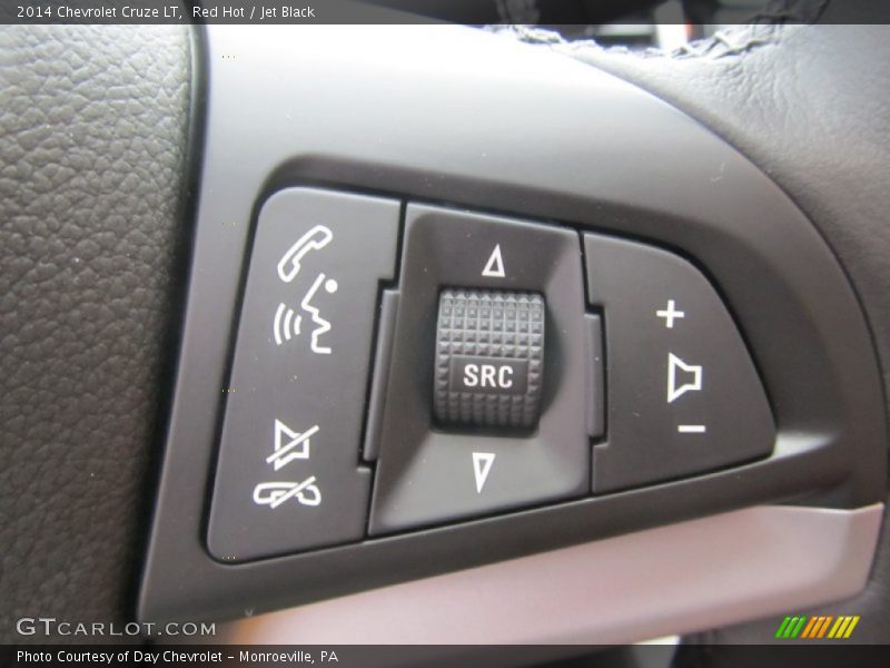 Red Hot / Jet Black 2014 Chevrolet Cruze LT