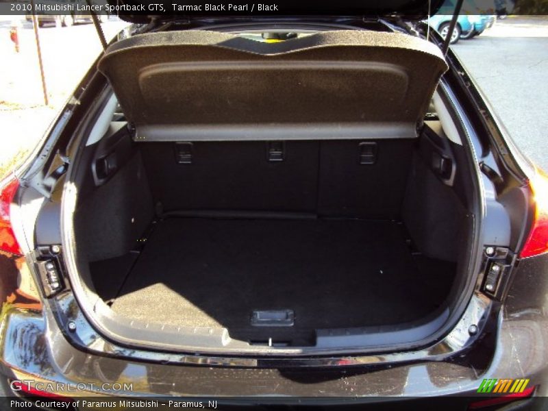 Tarmac Black Pearl / Black 2010 Mitsubishi Lancer Sportback GTS