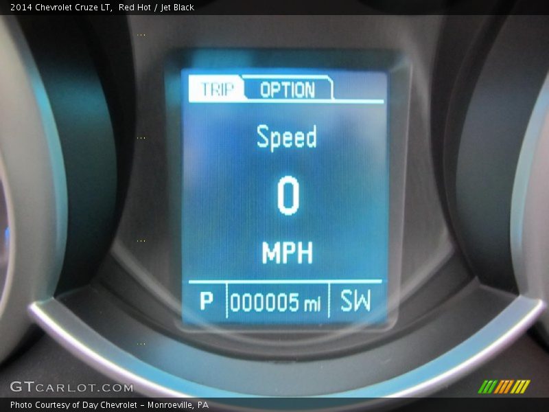 Red Hot / Jet Black 2014 Chevrolet Cruze LT