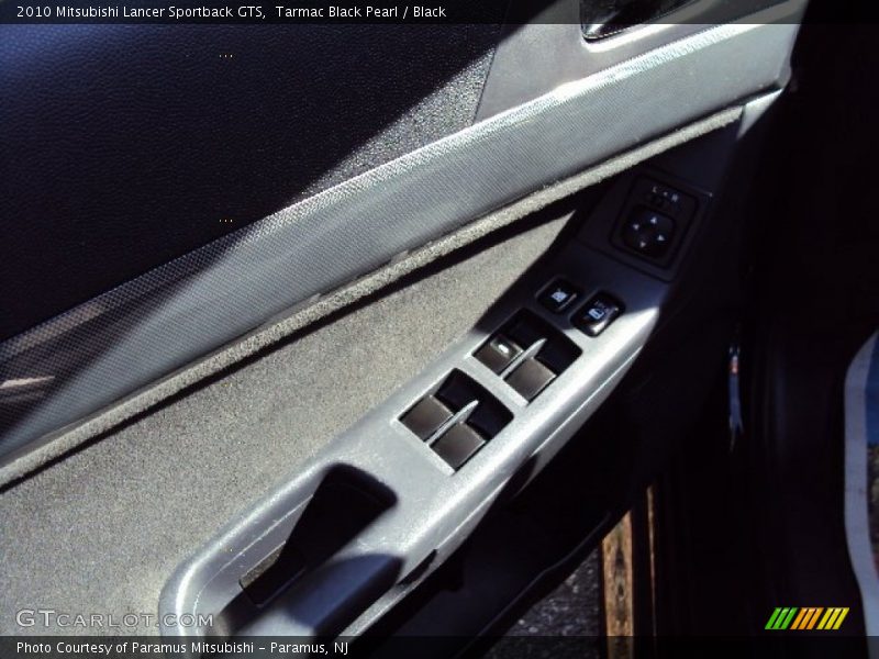 Tarmac Black Pearl / Black 2010 Mitsubishi Lancer Sportback GTS
