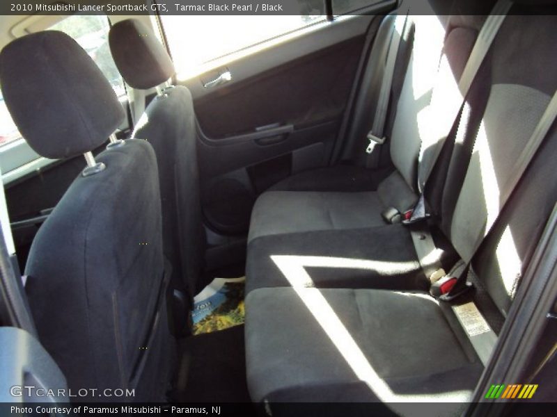 Tarmac Black Pearl / Black 2010 Mitsubishi Lancer Sportback GTS
