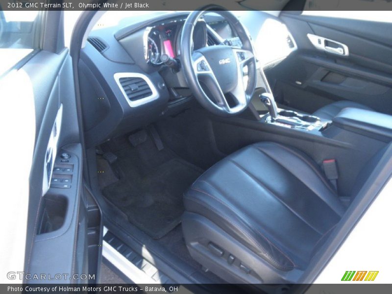 Olympic White / Jet Black 2012 GMC Terrain SLT