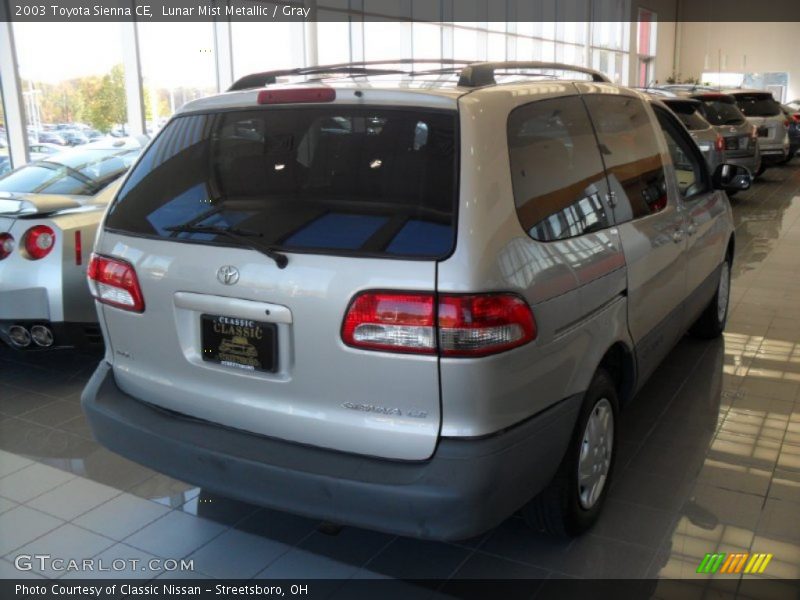 Lunar Mist Metallic / Gray 2003 Toyota Sienna CE
