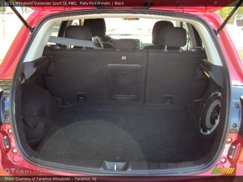 Rally Red Metallic / Black 2011 Mitsubishi Outlander Sport SE 4WD