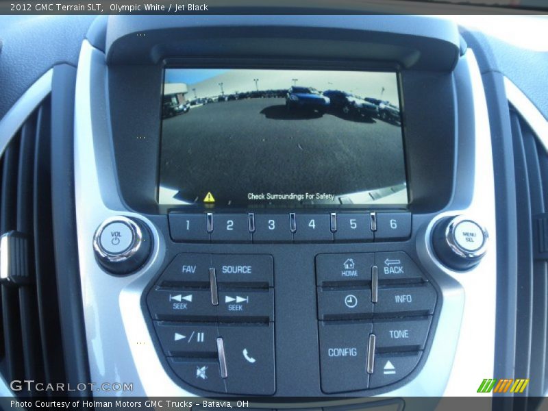 Olympic White / Jet Black 2012 GMC Terrain SLT