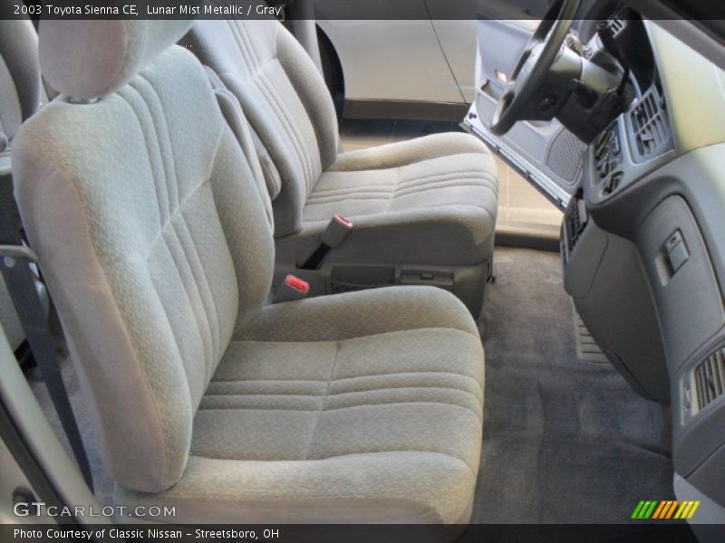 Lunar Mist Metallic / Gray 2003 Toyota Sienna CE