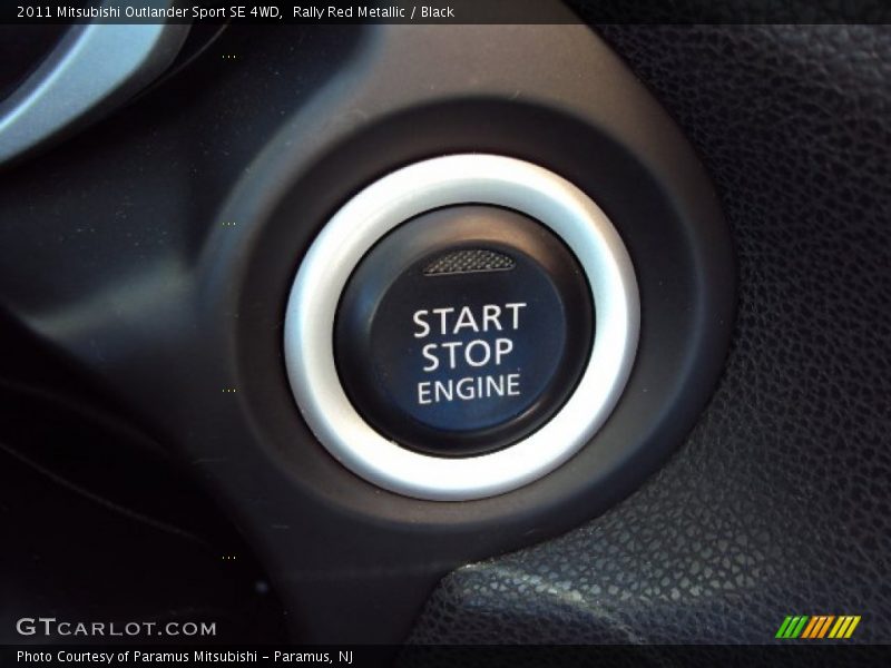Rally Red Metallic / Black 2011 Mitsubishi Outlander Sport SE 4WD