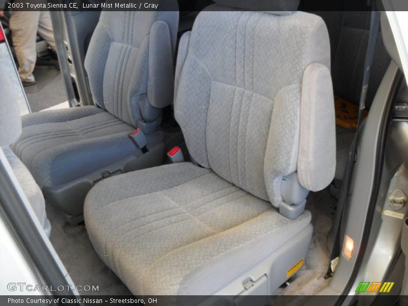 Lunar Mist Metallic / Gray 2003 Toyota Sienna CE