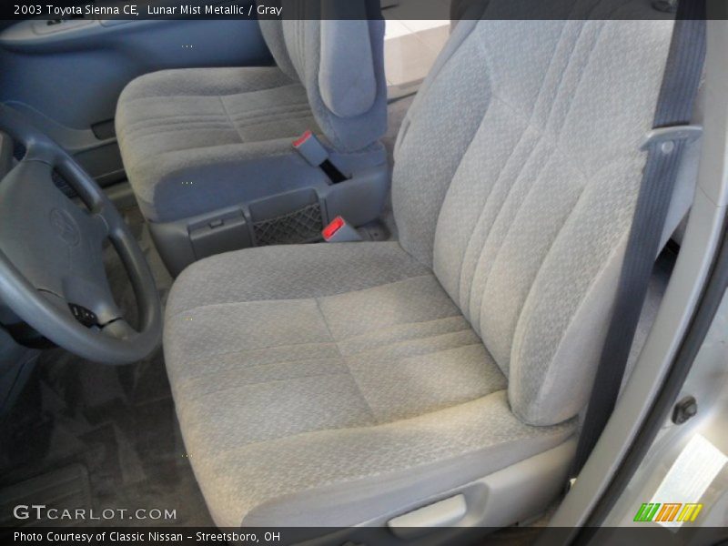Lunar Mist Metallic / Gray 2003 Toyota Sienna CE