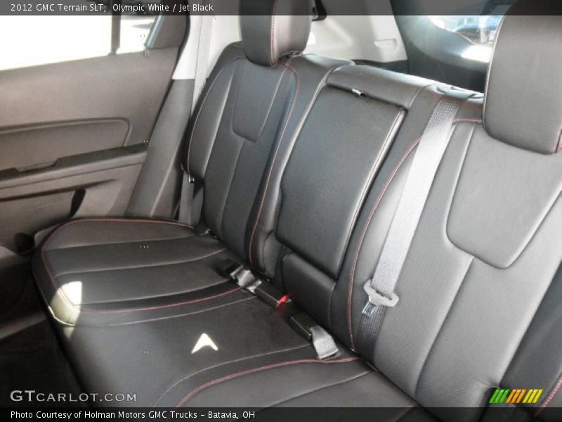 Olympic White / Jet Black 2012 GMC Terrain SLT