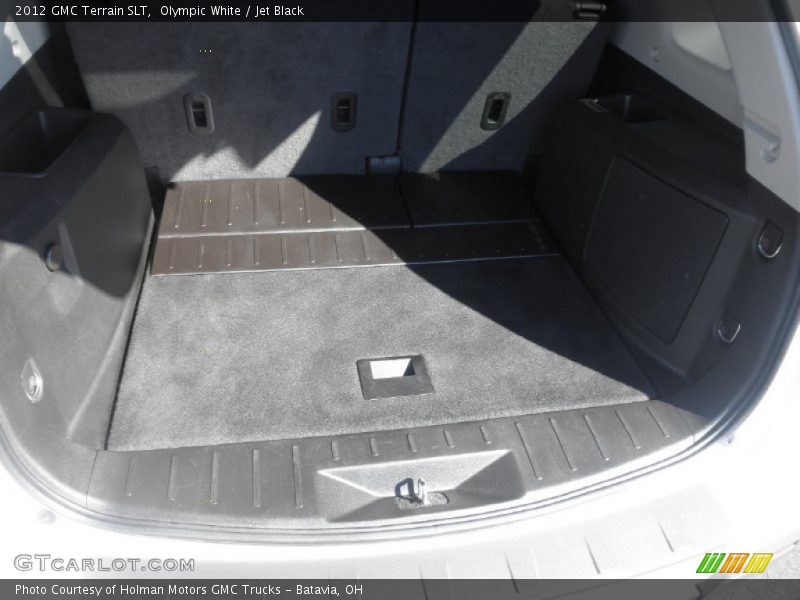 Olympic White / Jet Black 2012 GMC Terrain SLT