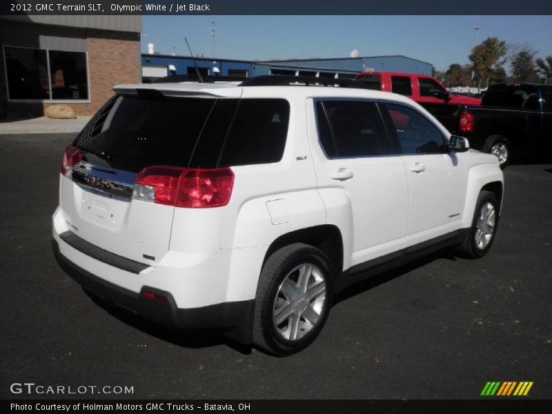 Olympic White / Jet Black 2012 GMC Terrain SLT