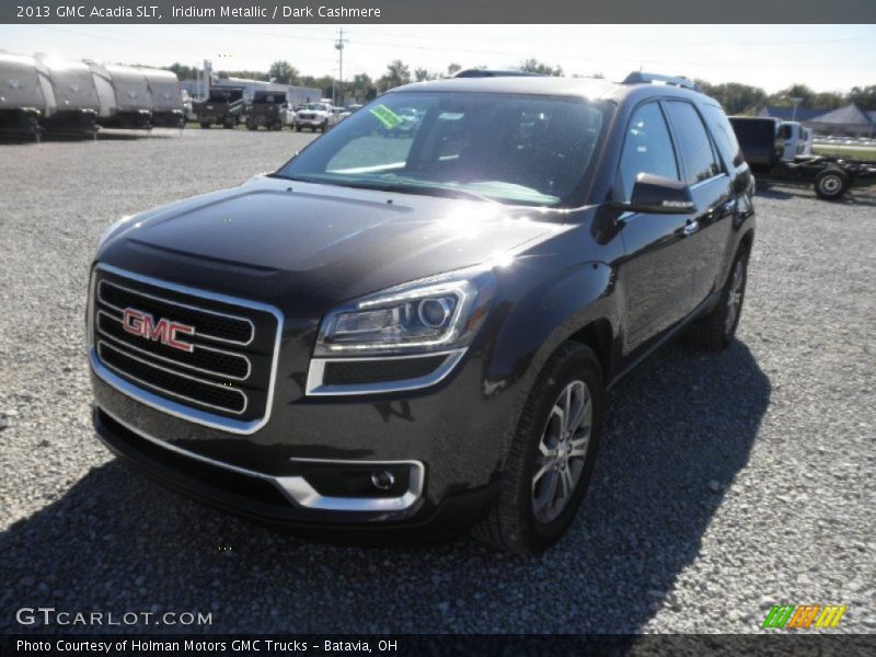 Iridium Metallic / Dark Cashmere 2013 GMC Acadia SLT
