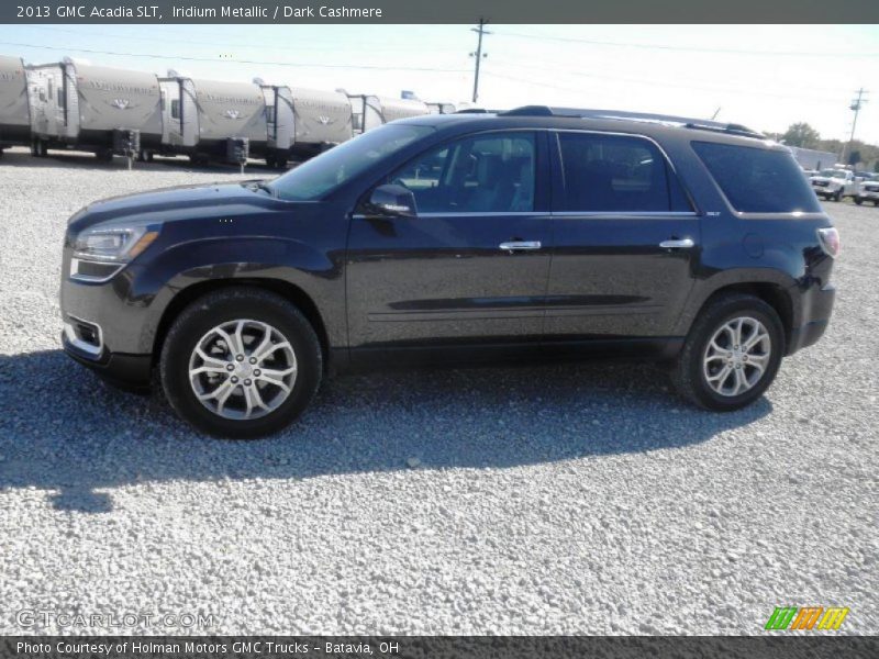 Iridium Metallic / Dark Cashmere 2013 GMC Acadia SLT