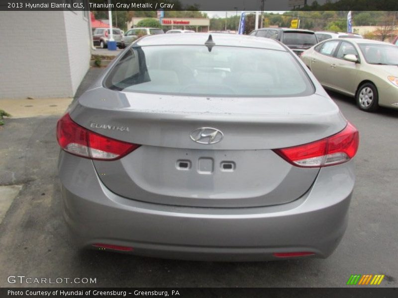 Titanium Gray Metallic / Gray 2013 Hyundai Elantra GLS