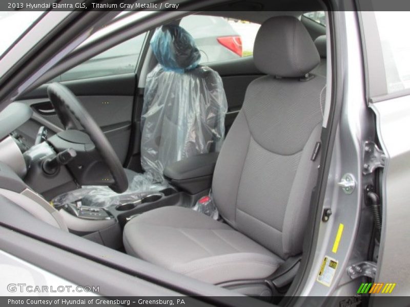 Titanium Gray Metallic / Gray 2013 Hyundai Elantra GLS