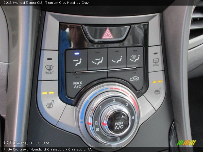 Titanium Gray Metallic / Gray 2013 Hyundai Elantra GLS