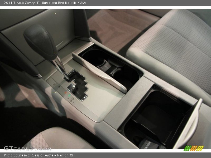 Barcelona Red Metallic / Ash 2011 Toyota Camry LE