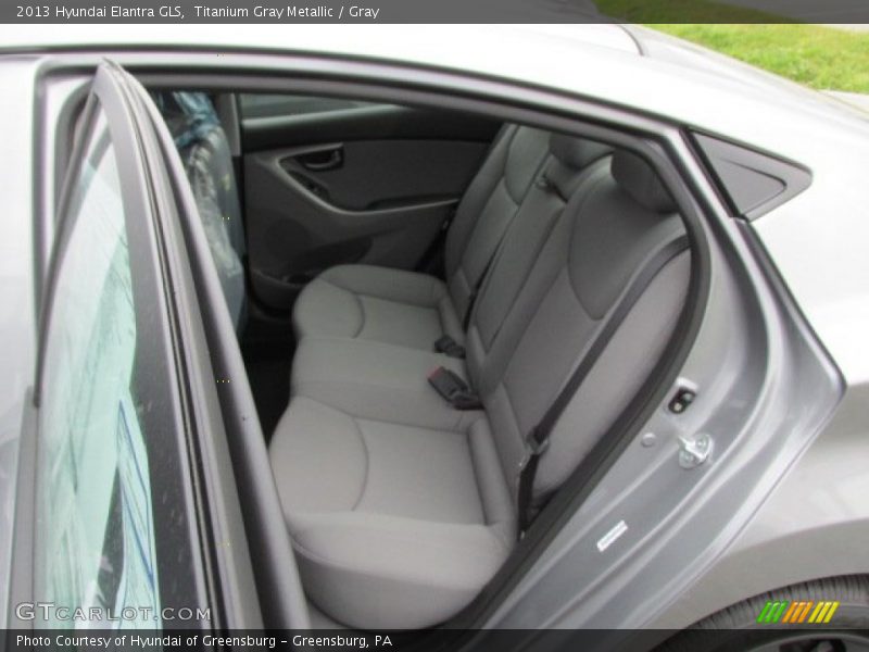 Titanium Gray Metallic / Gray 2013 Hyundai Elantra GLS