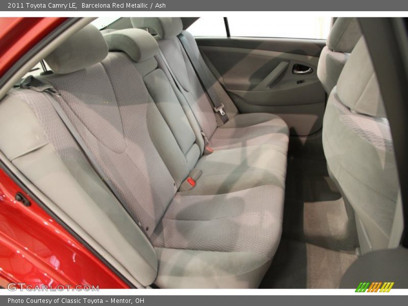 Barcelona Red Metallic / Ash 2011 Toyota Camry LE
