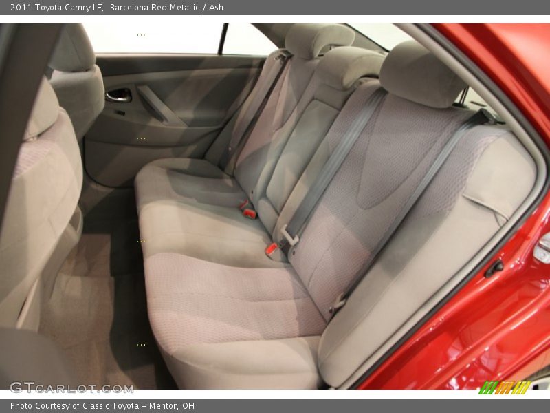 Barcelona Red Metallic / Ash 2011 Toyota Camry LE
