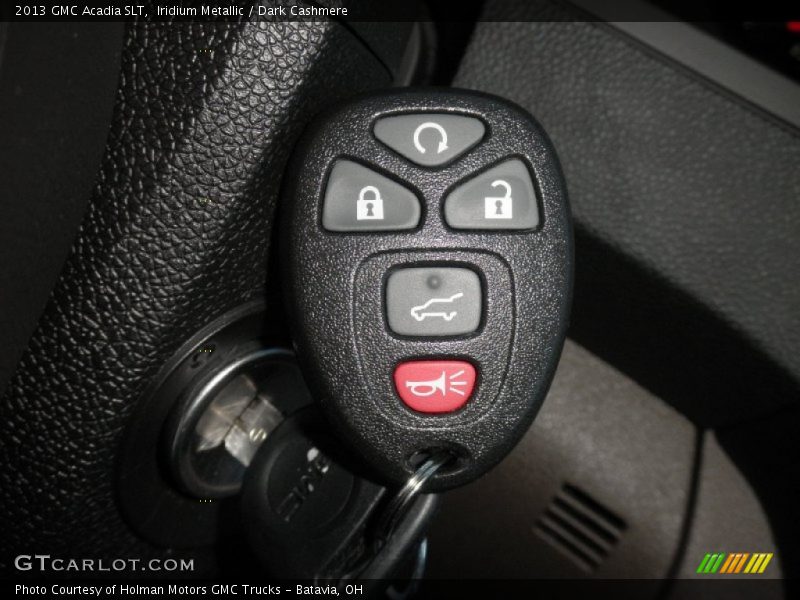 Iridium Metallic / Dark Cashmere 2013 GMC Acadia SLT