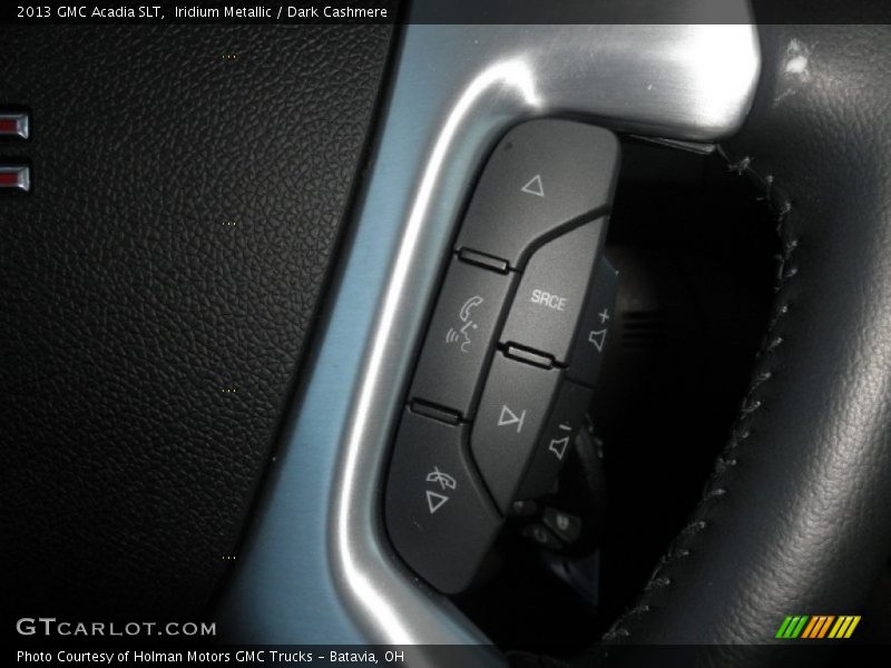 Iridium Metallic / Dark Cashmere 2013 GMC Acadia SLT