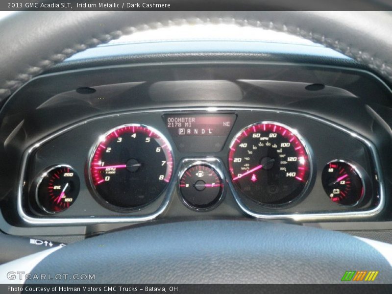 Iridium Metallic / Dark Cashmere 2013 GMC Acadia SLT