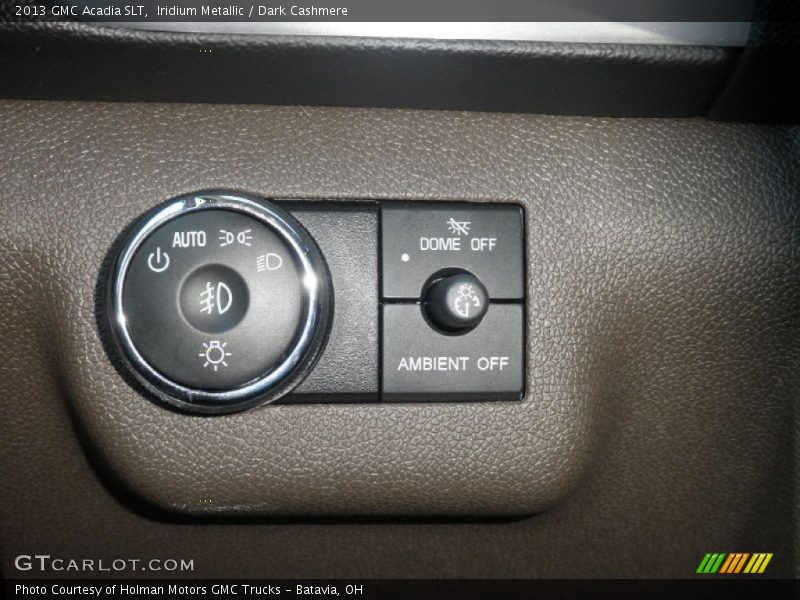 Iridium Metallic / Dark Cashmere 2013 GMC Acadia SLT