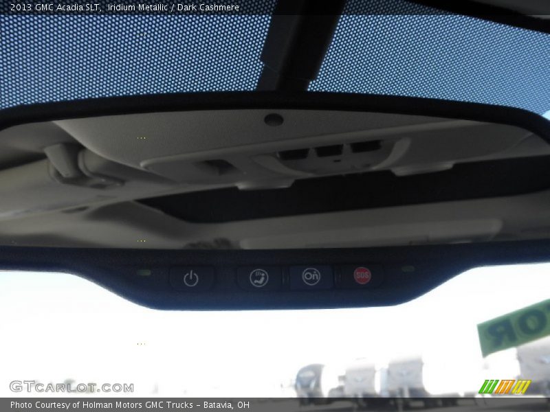 Iridium Metallic / Dark Cashmere 2013 GMC Acadia SLT