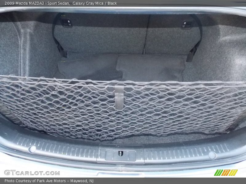 Galaxy Gray Mica / Black 2009 Mazda MAZDA3 i Sport Sedan
