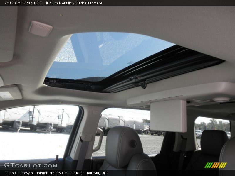 Iridium Metallic / Dark Cashmere 2013 GMC Acadia SLT