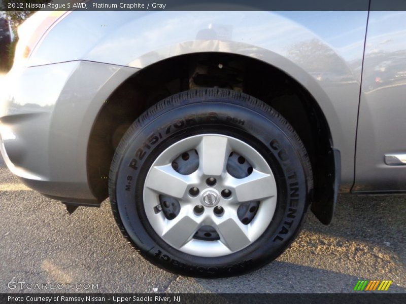 Platinum Graphite / Gray 2012 Nissan Rogue S AWD