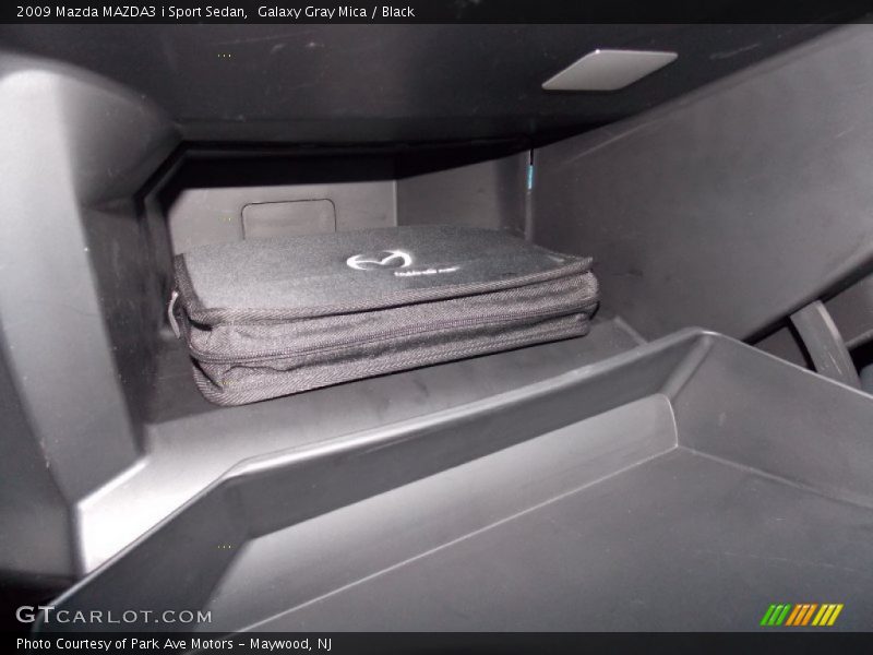 Galaxy Gray Mica / Black 2009 Mazda MAZDA3 i Sport Sedan