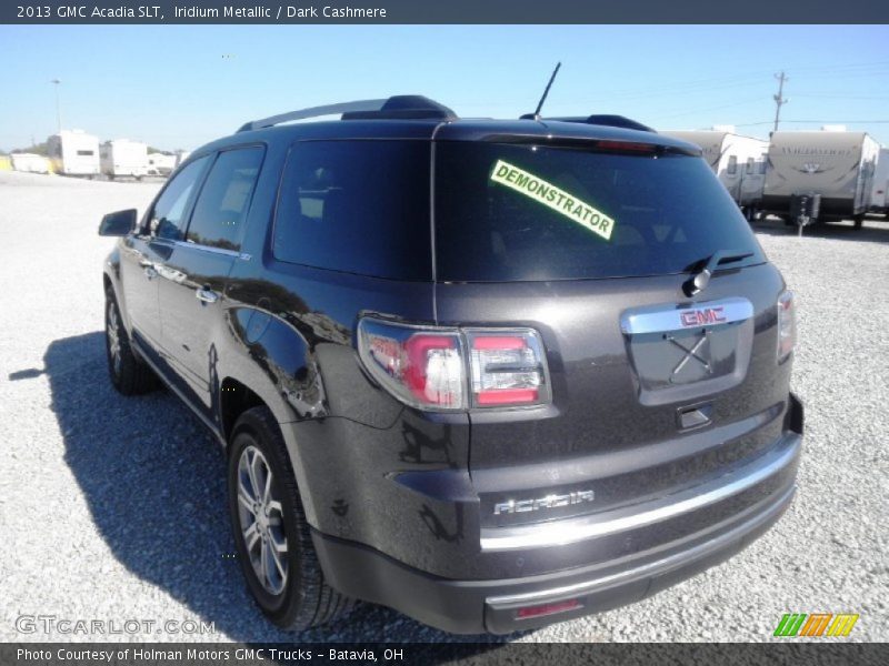 Iridium Metallic / Dark Cashmere 2013 GMC Acadia SLT