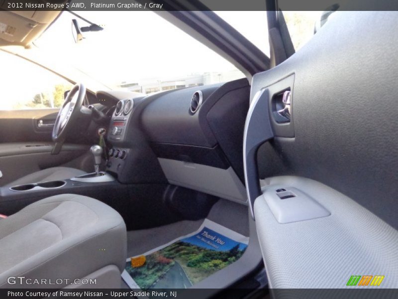 Platinum Graphite / Gray 2012 Nissan Rogue S AWD