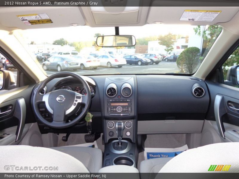 Platinum Graphite / Gray 2012 Nissan Rogue S AWD