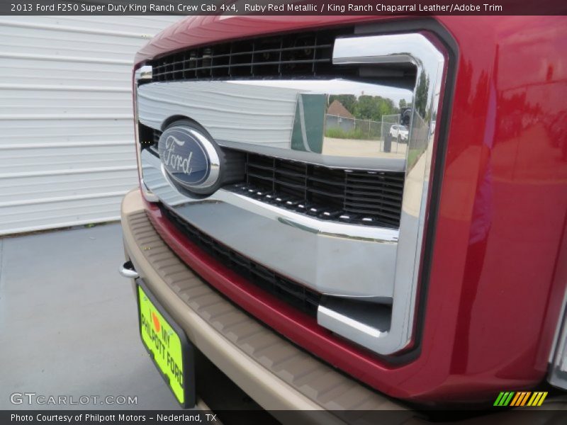 Ruby Red Metallic / King Ranch Chaparral Leather/Adobe Trim 2013 Ford F250 Super Duty King Ranch Crew Cab 4x4